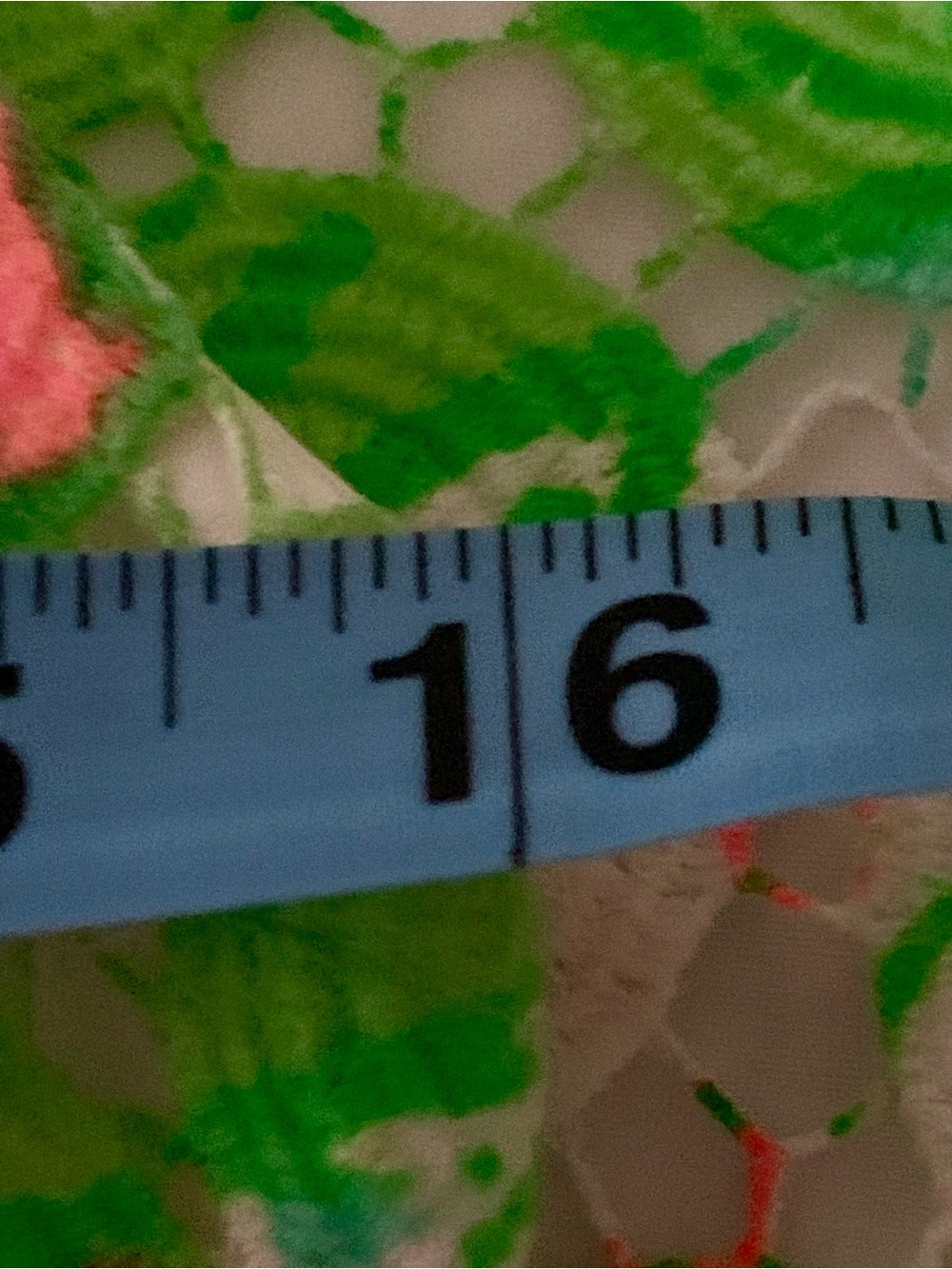 Lilly Pulitzer Splish Splash lace dress fluorescent floral pattern 4 - Picture 8 of 8